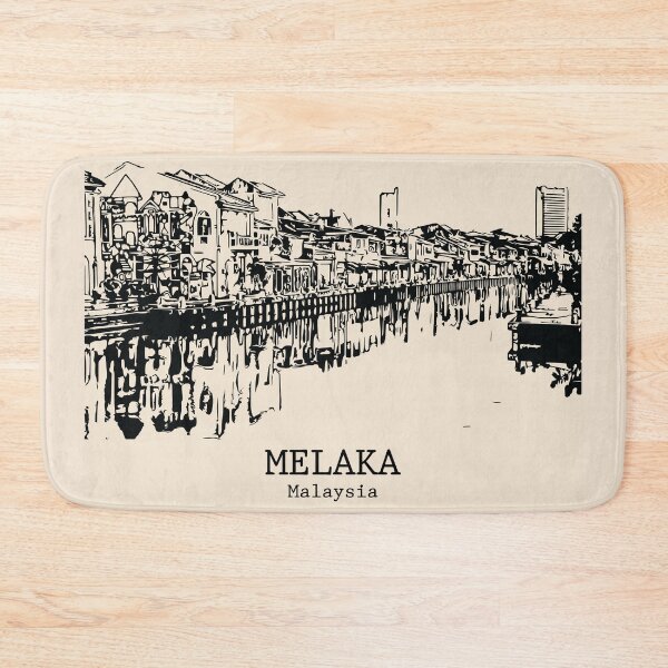 Item preview, Melaka - Malaysia designed and sold by Lakeric Cityscapes.
