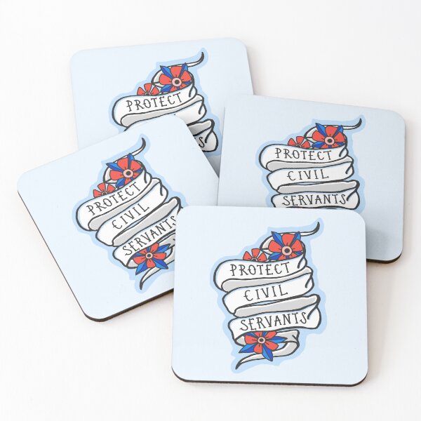 Item preview, Protect Civil Servants - Support Federal Workers - American Traditional Inspired Advocate Activist Art designed and sold by TweeSpark.