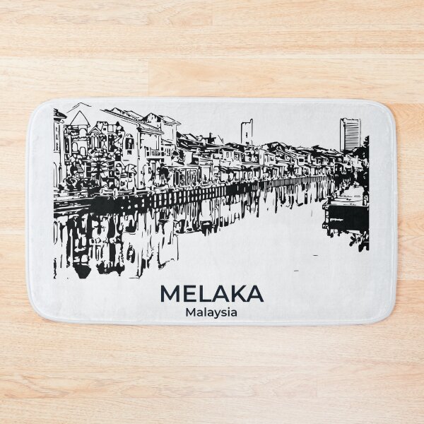 Item preview, Melaka - Malaysia designed and sold by Lakeric Cityscapes.
