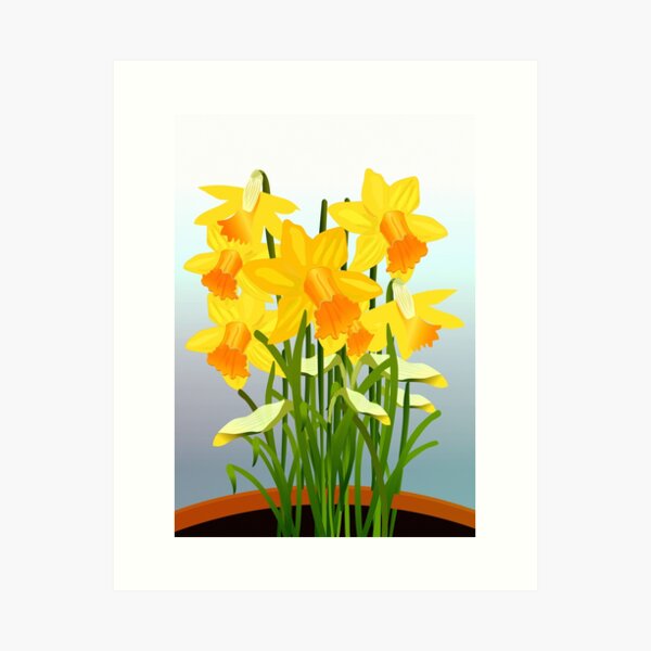 Item preview, Sunshine Daffodils designed and sold by juliechicago.