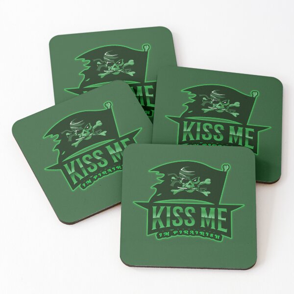 Item preview, KISS ME IM PIRAIRISH FLAG designed and sold by SuperKewlStuff.