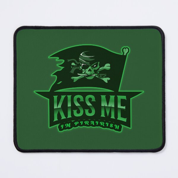 Item preview, KISS ME IM PIRAIRISH FLAG designed and sold by SuperKewlStuff.