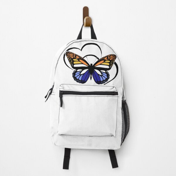 Item preview, Double Heart Aro/Ace Pride Flag Butterfly designed and sold by QueenS-Gallery.