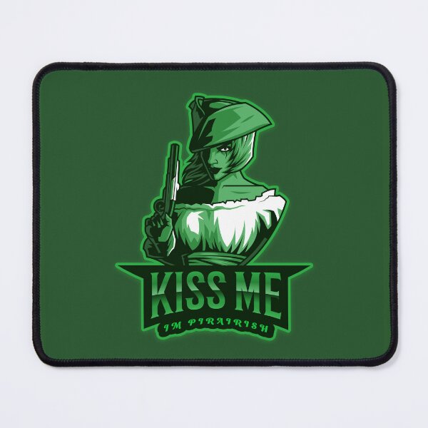 Item preview, KISS ME IM PIRAIRISH LADY designed and sold by SuperKewlStuff.