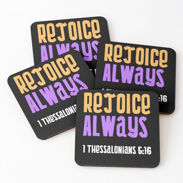 Item preview, Rejoice Always designed and sold by PrintHorizonD.