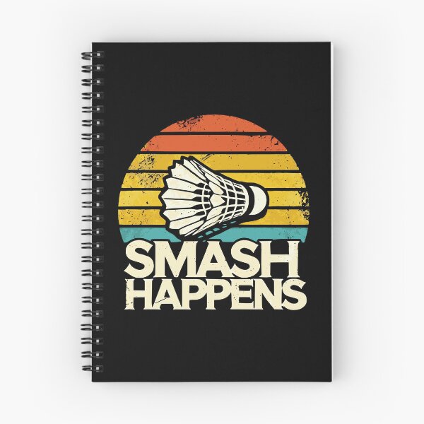 Item preview, Badminton Smash Happens Retro Vintage Design designed and sold by Dago345.