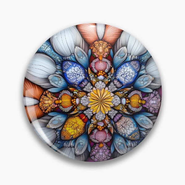Artikelvorschau, Blumenmandala entworfen und verkauft von JPugliese.