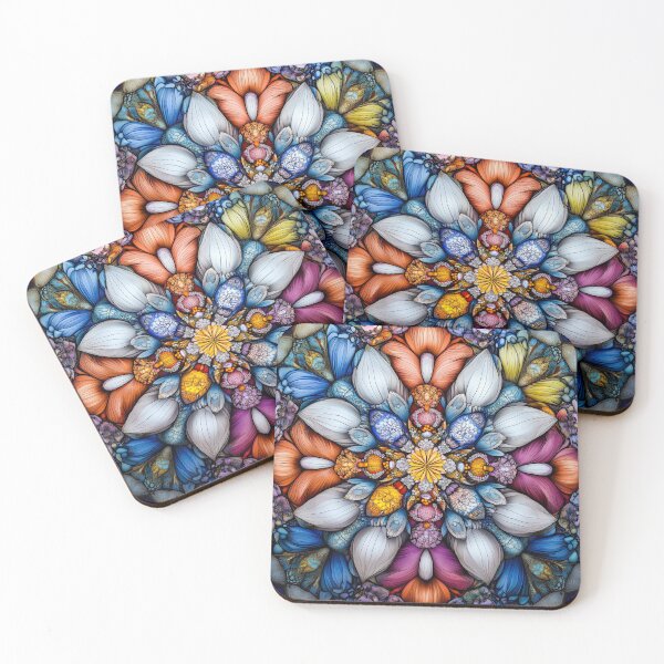 Artikelvorschau, Blumenmandala entworfen und verkauft von JPugliese.