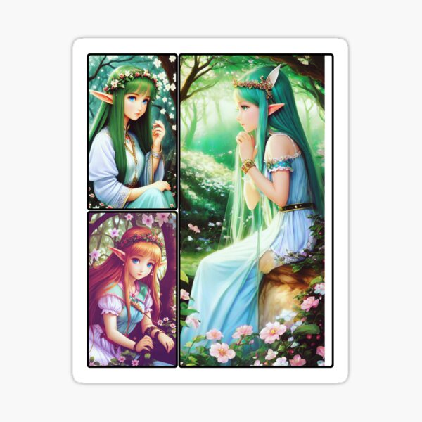 Item preview, Elf Maidens designed and sold by LeoGurl.