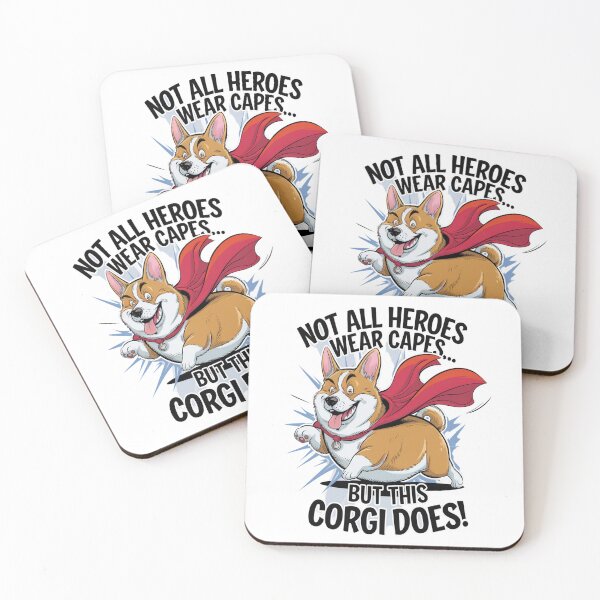 Item preview, Super Corgi – The Fluffiest Hero in Town! designed and sold by Petpixy.