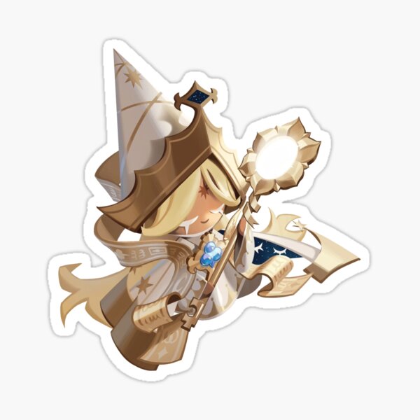 Vista previa del artículo con la obra «Galleta de vainilla pura || Reino de Cookie Run», diseñado y vendido por yuqoink.