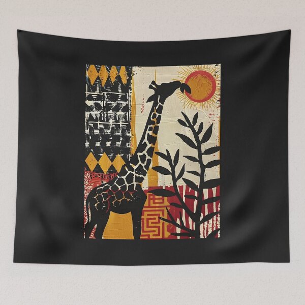 Item preview, Giraffe Reaching For The Sun designed and sold by scooterbaby.