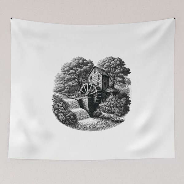 Item preview, Hidden Gems Discovering Old River Mills designed and sold by NTGUILTY.