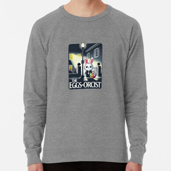 Item preview, The Eggs-Orcist - Horror Easter Bunny Exorcist Parody Design designed and sold by The Killer's Palette.