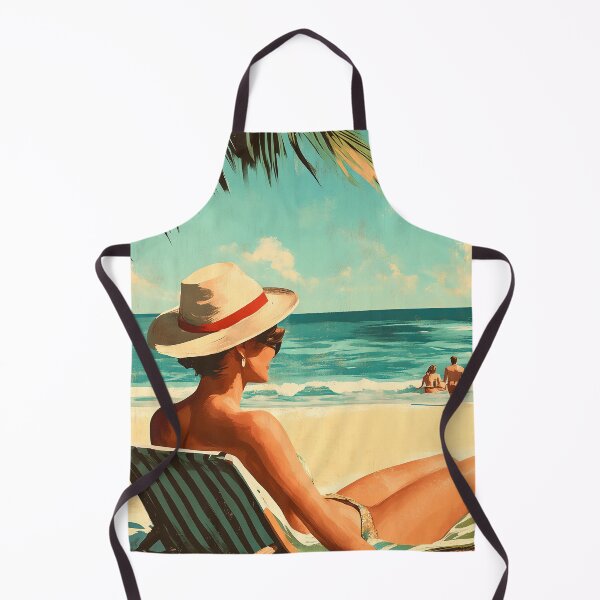 Item preview, Retro Beach Vacation Postcards 11 designed and sold by SteadyRolling.