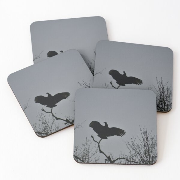 Item preview, A silhouette of a vulture designed and sold by FoxGlove5.