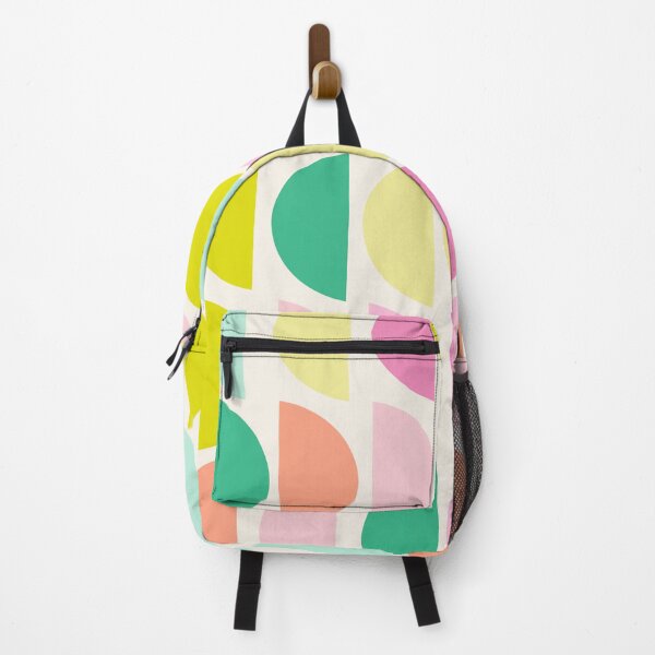 Item preview, Pastel Geometric Half-Circle Pattern designed and sold by JuneJournal.