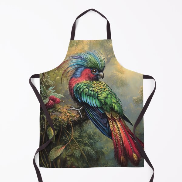 Item preview, Jungle Regent: The Crimson Plumed Sovereign designed and sold by bloorose.