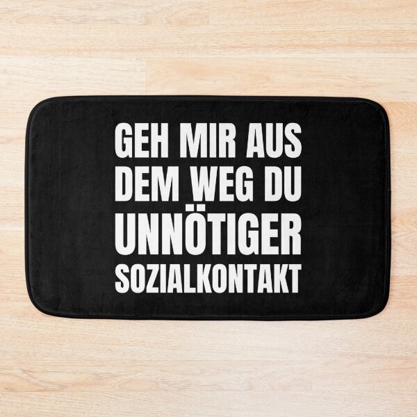 Item preview, Get out of my way you unnecessary social contact designed and sold by MEMES-GER.