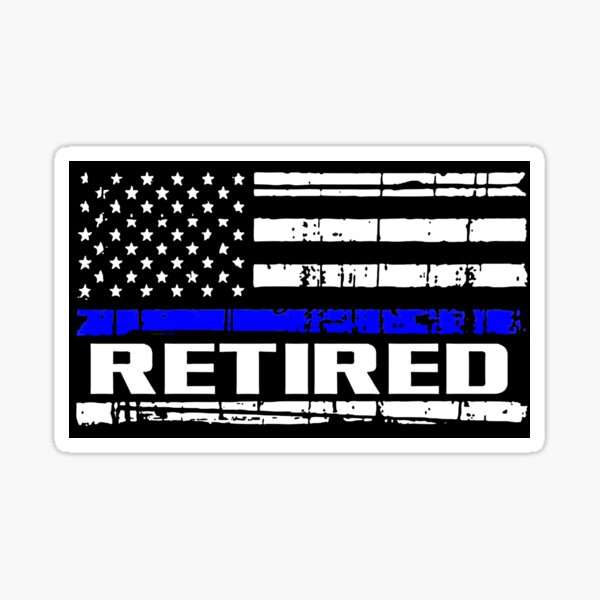 Item preview, USA Thin Blue Line Flag - Retired designed and sold by RENAGADE4LYF.