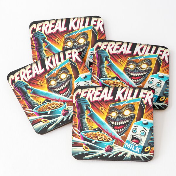 Item preview, Cereal Killer – Breakfast Has Never Been This Deadly! designed and sold by B-DIFF-e-RENT.