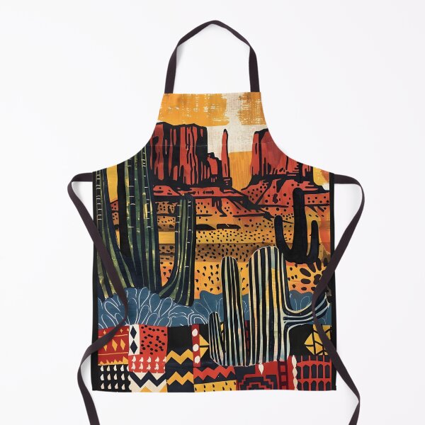 Item preview, Southwest Desert Red Sandstone Butte Saguaro Cactus  designed and sold by scooterbaby.
