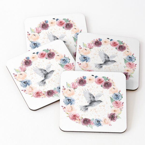 Item preview, Bird and flowers designed and sold by MillaEve.