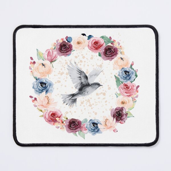 Item preview, Bird and flowers designed and sold by MillaEve.