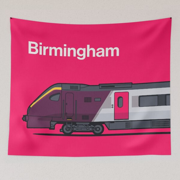 Item preview, Birmingham Class 220 World Train Side England UK designed and sold by VoodooCircus.