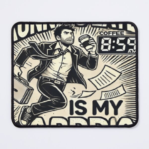 Item preview, Running Late Is My Cardio | Funny T-Shirt for Procrastinators designed and sold by Uduppukadai.