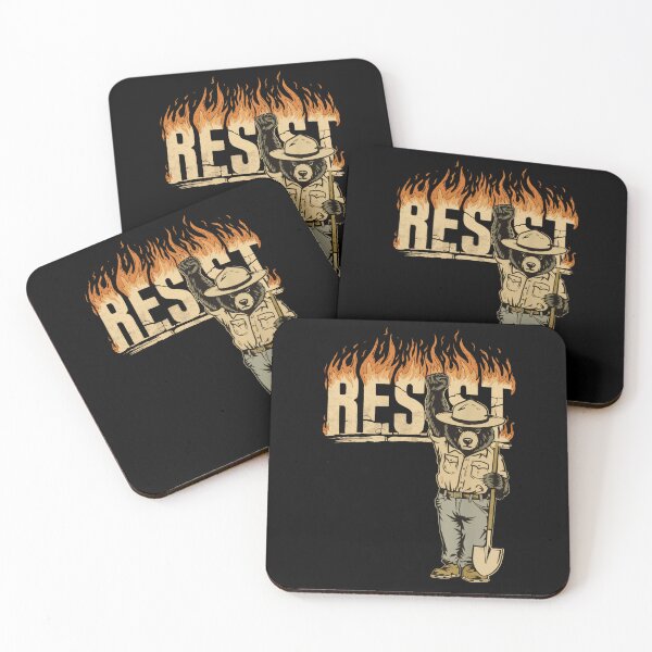 Item preview, Vintage Smokey The Resist Bear Nation Park  designed and sold by InklingIris.