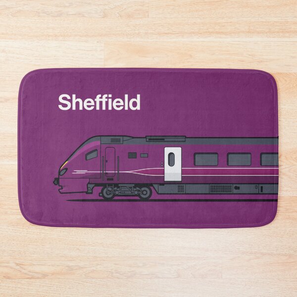 Item preview, Sheffield Class 222 Purple World Train Side England UK designed and sold by VoodooCircus.