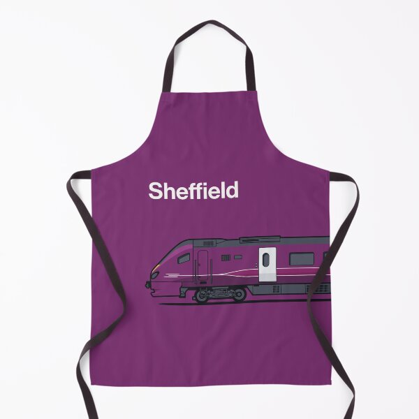 Item preview, Sheffield Class 222 Purple World Train Side England UK designed and sold by VoodooCircus.