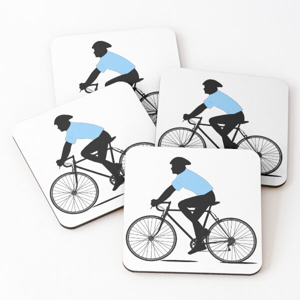 Item preview, On your Bike Version 4 Blue Jersey designed and sold by TerenceLacey.