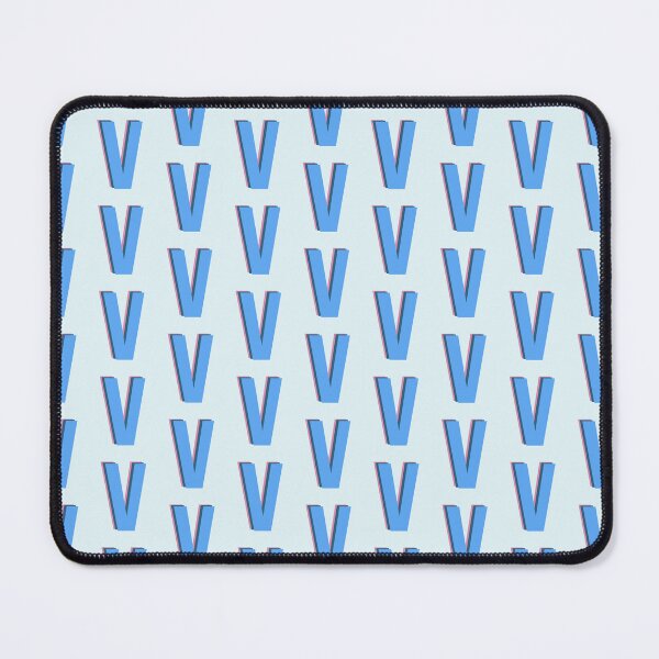 Item preview,  Modern Geometric V Letter Pattern designed and sold by JuneJournal.