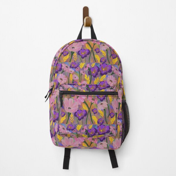 Item preview, pink and purple floral design designed and sold by crafty-licious.