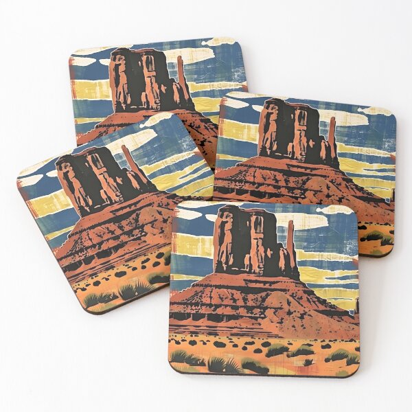 Item preview, Southwest Desert Red Sandstone Butte New Mexico designed and sold by scooterbaby.