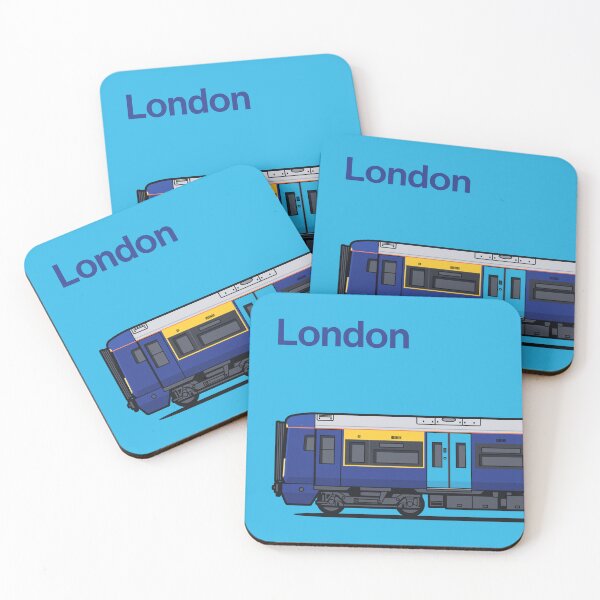 Item preview, London Class 377 Navy World Train Side England UK designed and sold by VoodooCircus.