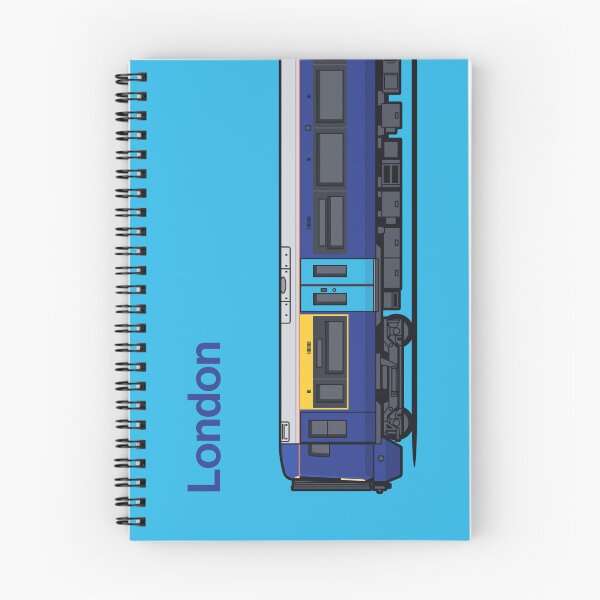Item preview, London Class 377 Navy World Train Side England UK designed and sold by VoodooCircus.