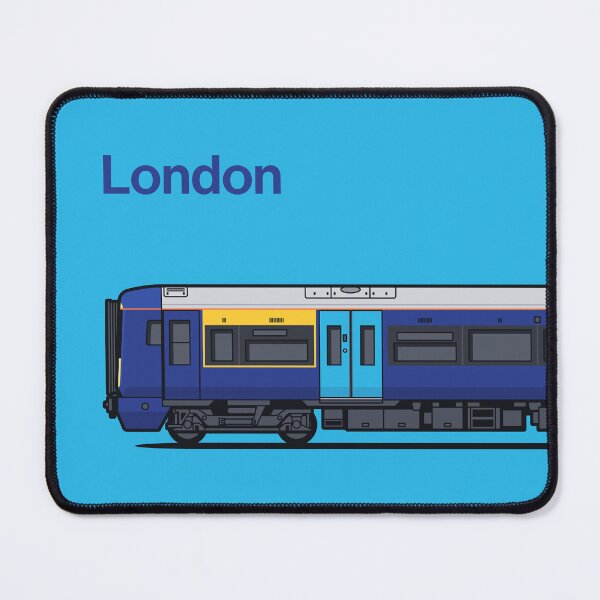 Item preview, London Class 377 Navy World Train Side England UK designed and sold by VoodooCircus.