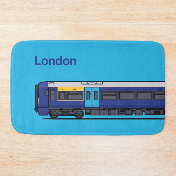 Item preview, London Class 377 Navy World Train Side England UK designed and sold by VoodooCircus.