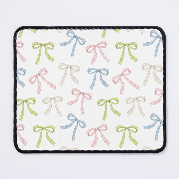 Item preview, Pastel Ribbon Bow Watercolor Pattern designed and sold by Magnolia Valley Art.