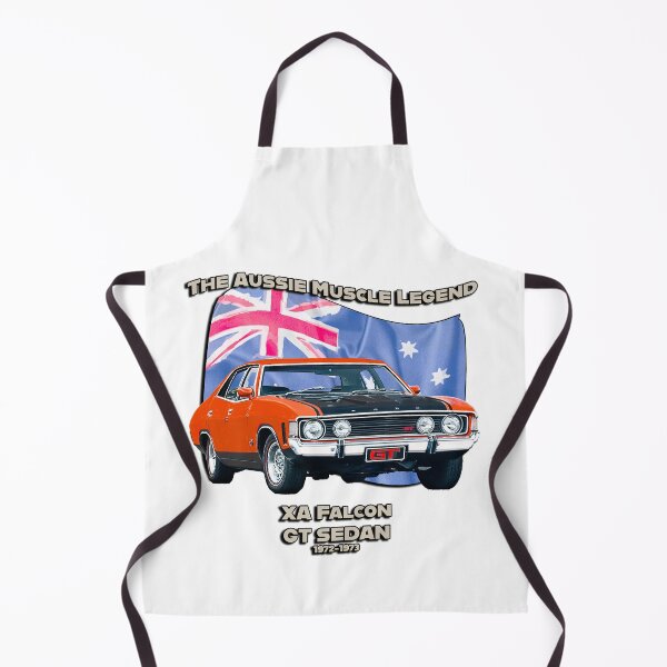 Item preview, XA Falcon GT Sedan 1972-1973 – The Aussie Muscle Legend (White Background) designed and sold by Michael van der Hoorn.