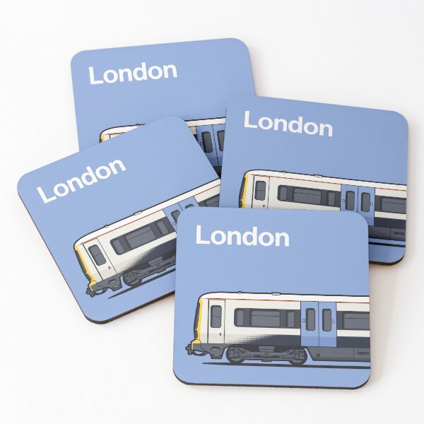 Item preview, London Class 465 Blue World Train Side England UK designed and sold by VoodooCircus.