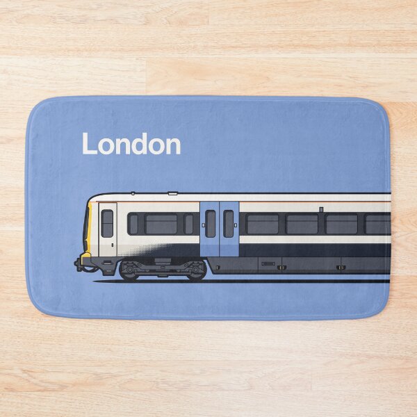 Item preview, London Class 465 Blue World Train Side England UK designed and sold by VoodooCircus.