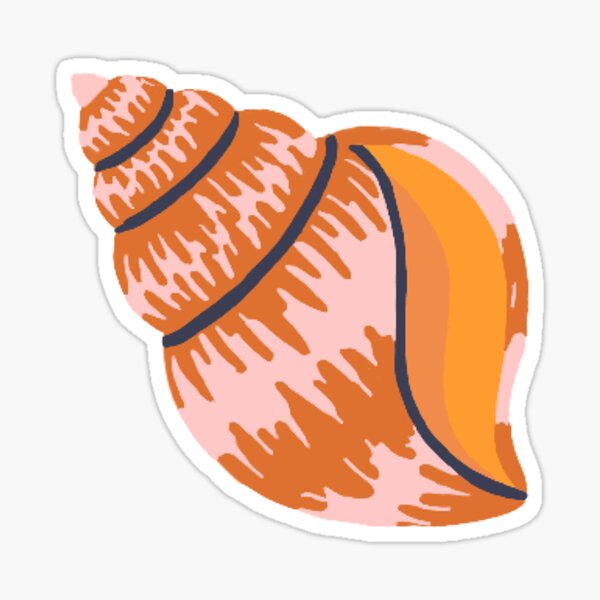 Artikel-Vorschau von Rosa, braune und orange Tulpenmuschel, designt und verkauft von Arigaetano.