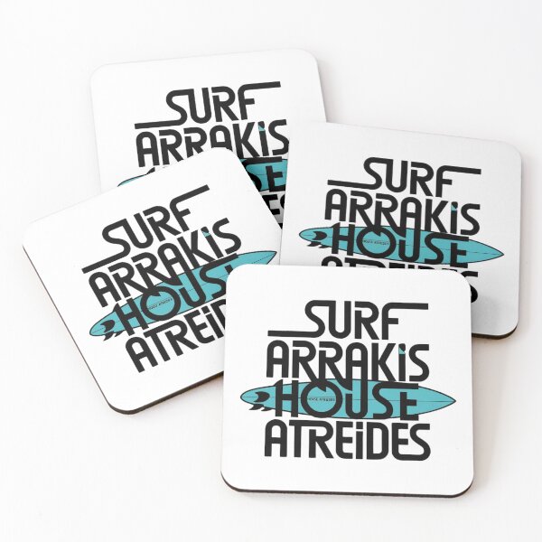 Item preview, Surf Arrakis - House Atreides Retro Sci-Fi Tee designed and sold by fulldreamer2021.