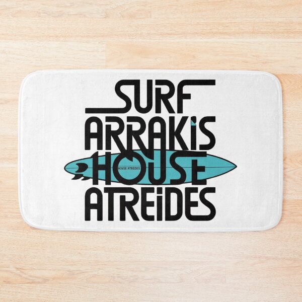 Item preview, Surf Arrakis - House Atreides Retro Sci-Fi Tee designed and sold by fulldreamer2021.