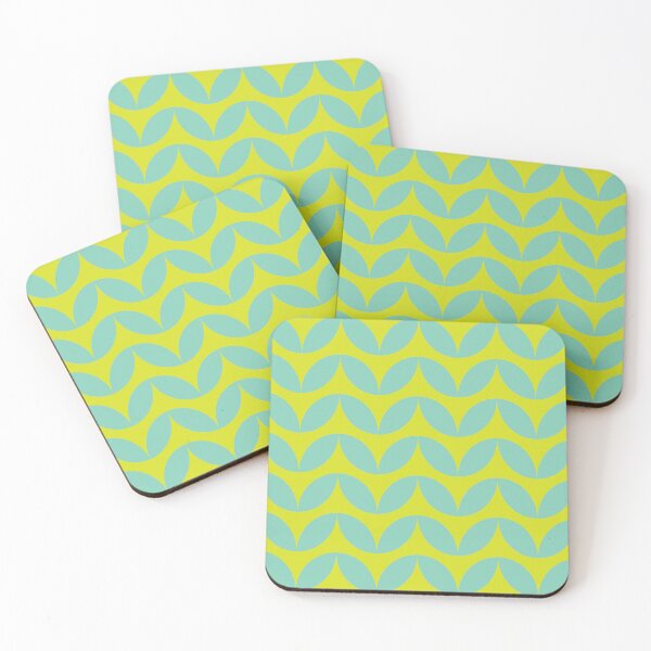 Item preview, Retro Citrus Geometric Pattern designed and sold by JuneJournal.