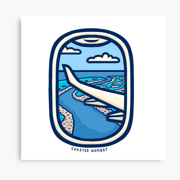 Item preview, Reef Plane Window designed and sold by CoastedWombat.